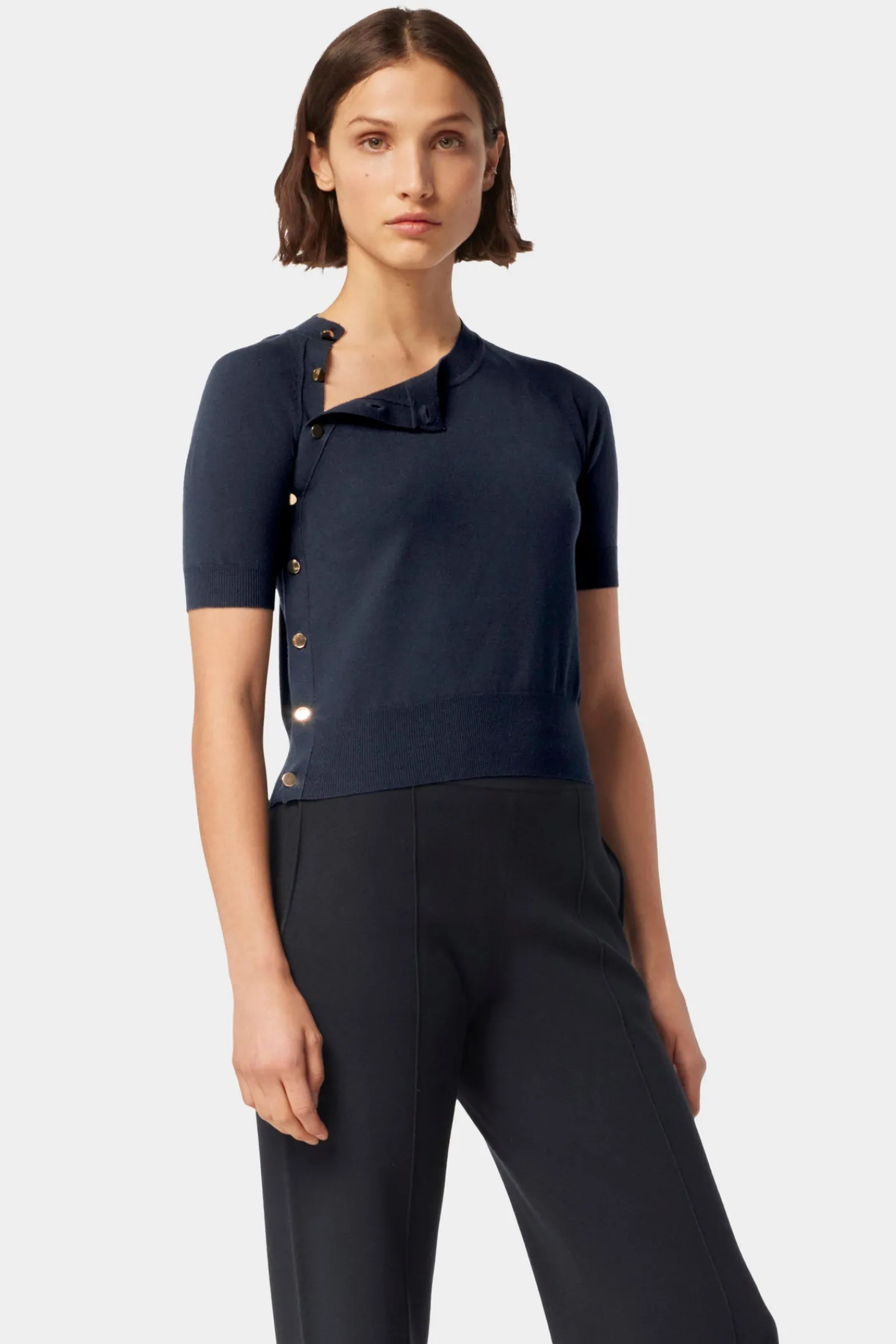 Altuzarra Knitwear|Tops*Mini Minamoto Sweater BerryBlue