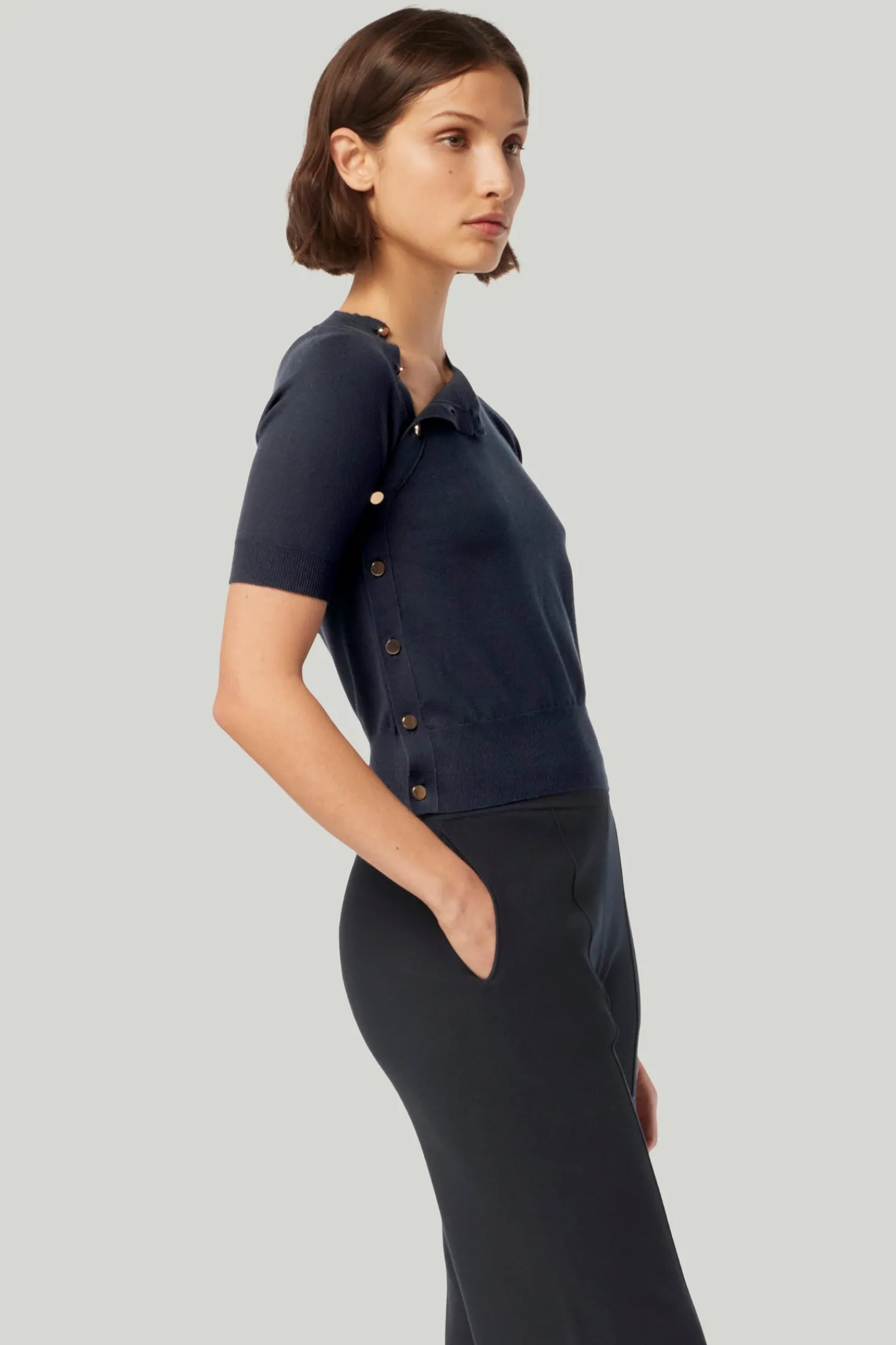 Altuzarra Knitwear|Tops*Mini Minamoto Sweater BerryBlue