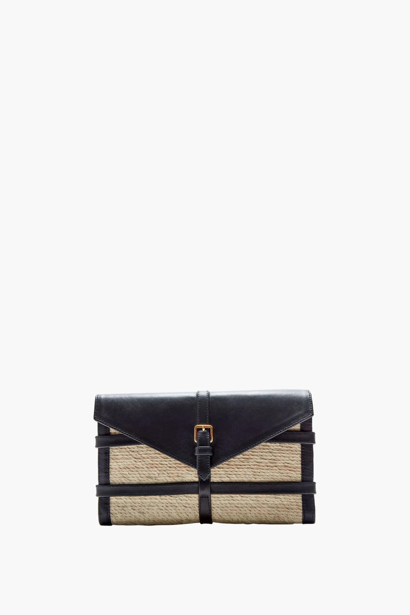 Altuzarra Handbags*Watermill Envelope Natural/Black