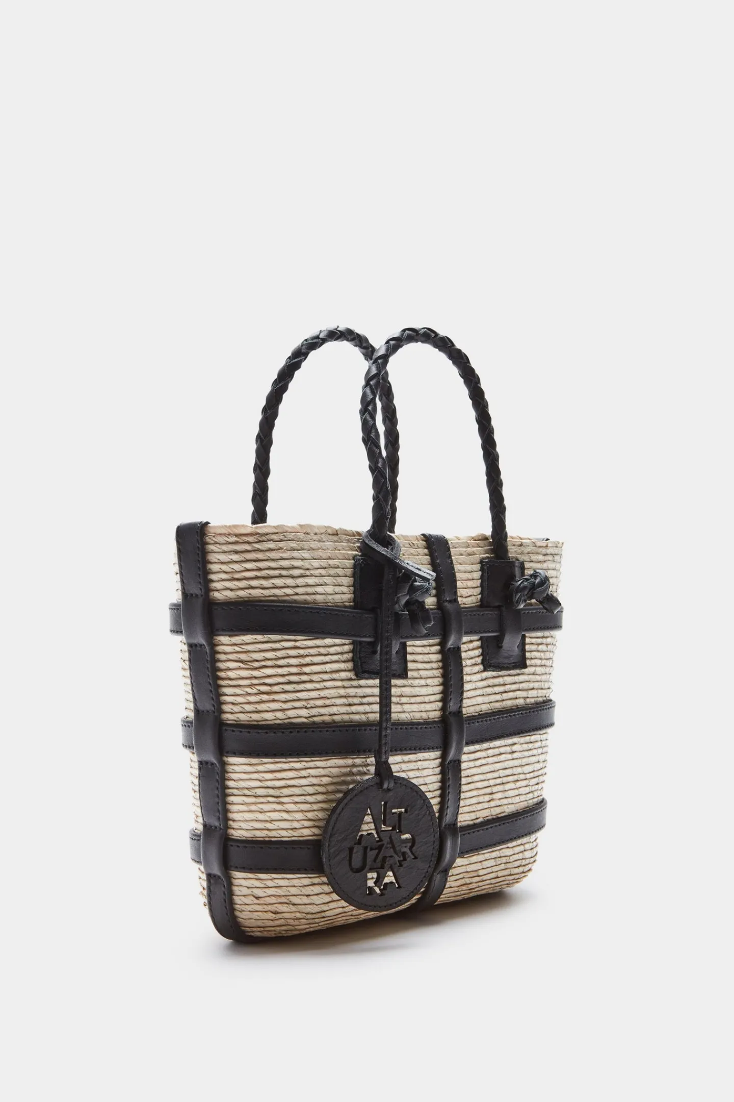 Altuzarra Handbags*Watermill Tote Mini Natural/Black