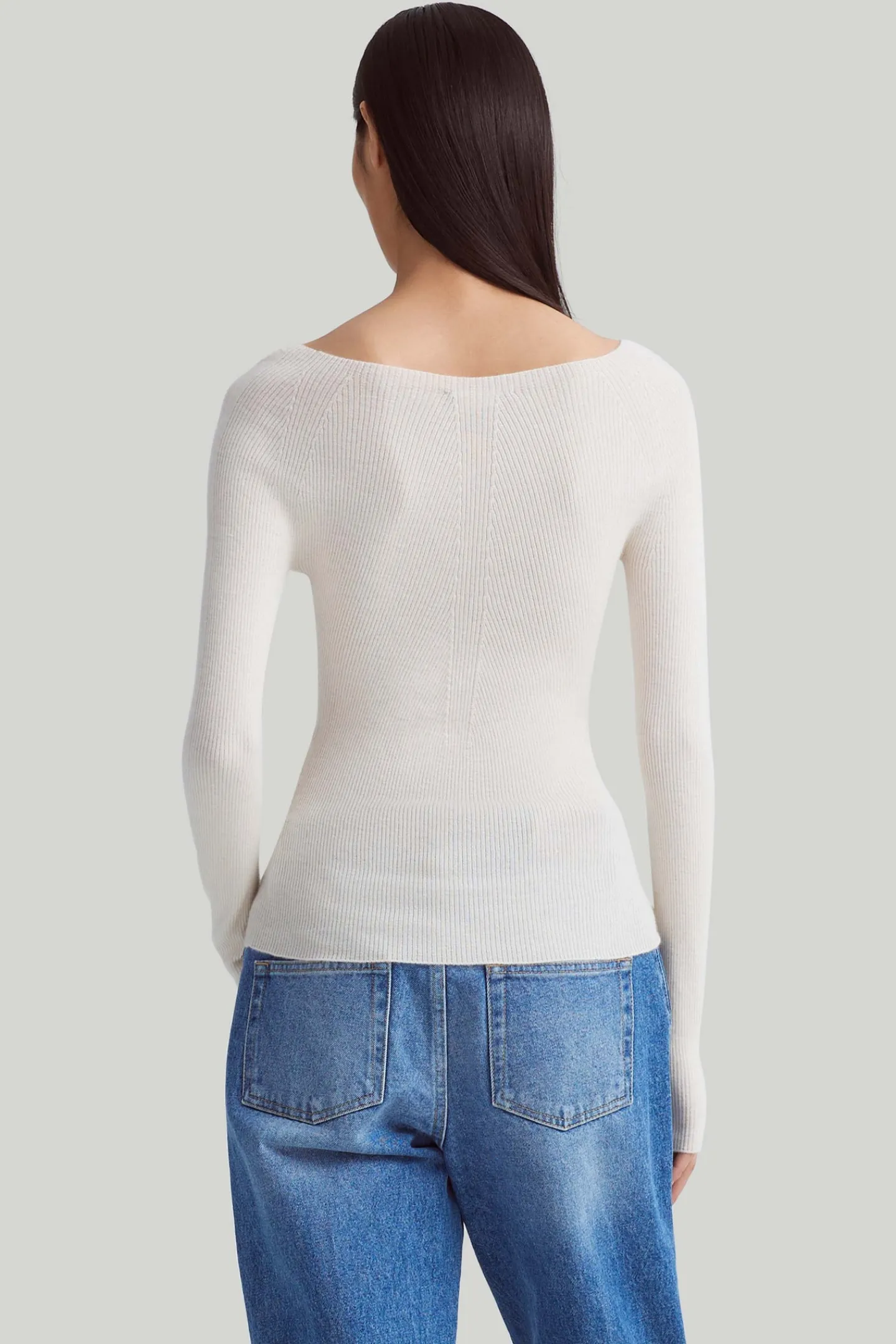 Altuzarra Knitwear*Lee Sweater Ivory
