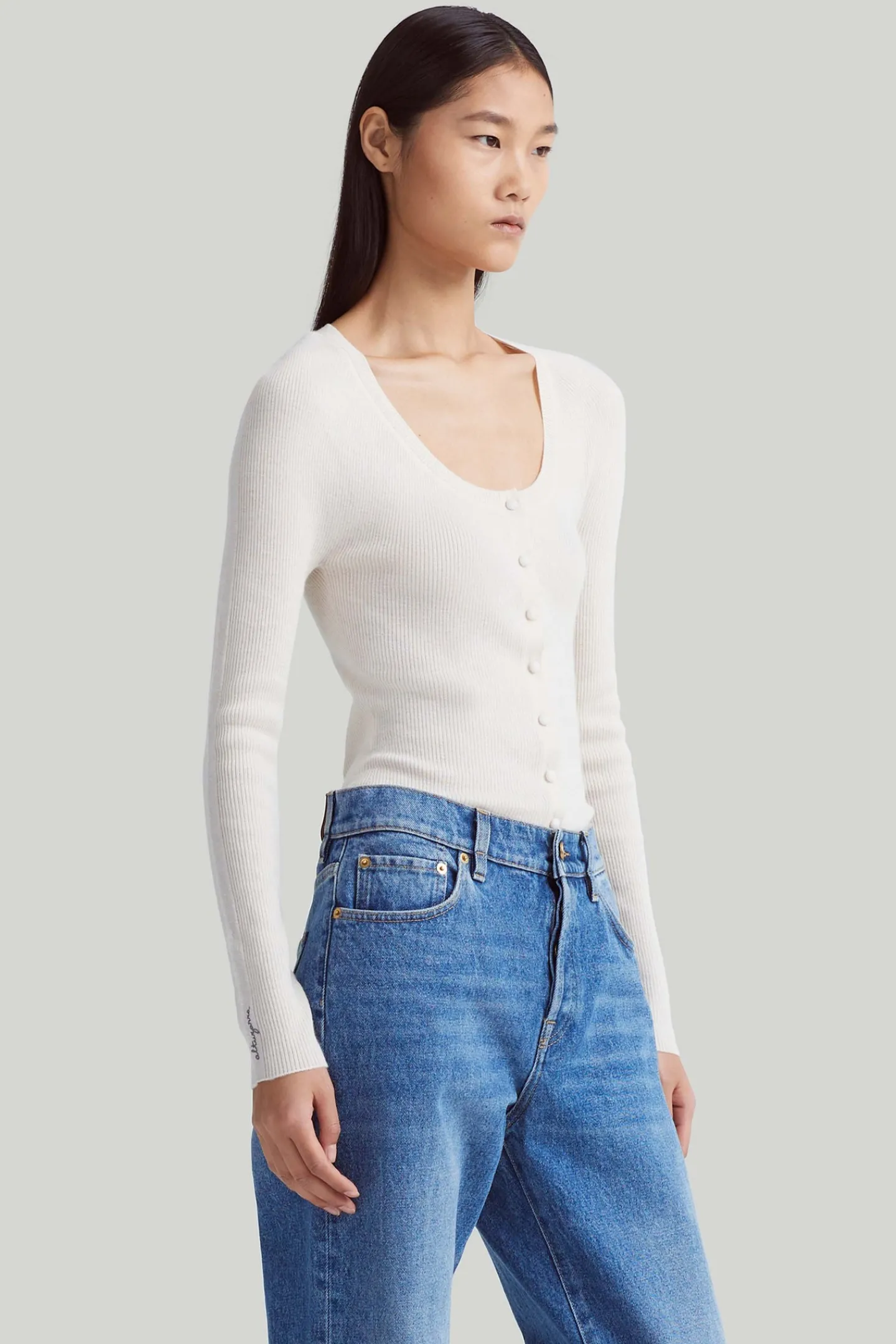 Altuzarra Knitwear*Jones Sweater Ivory