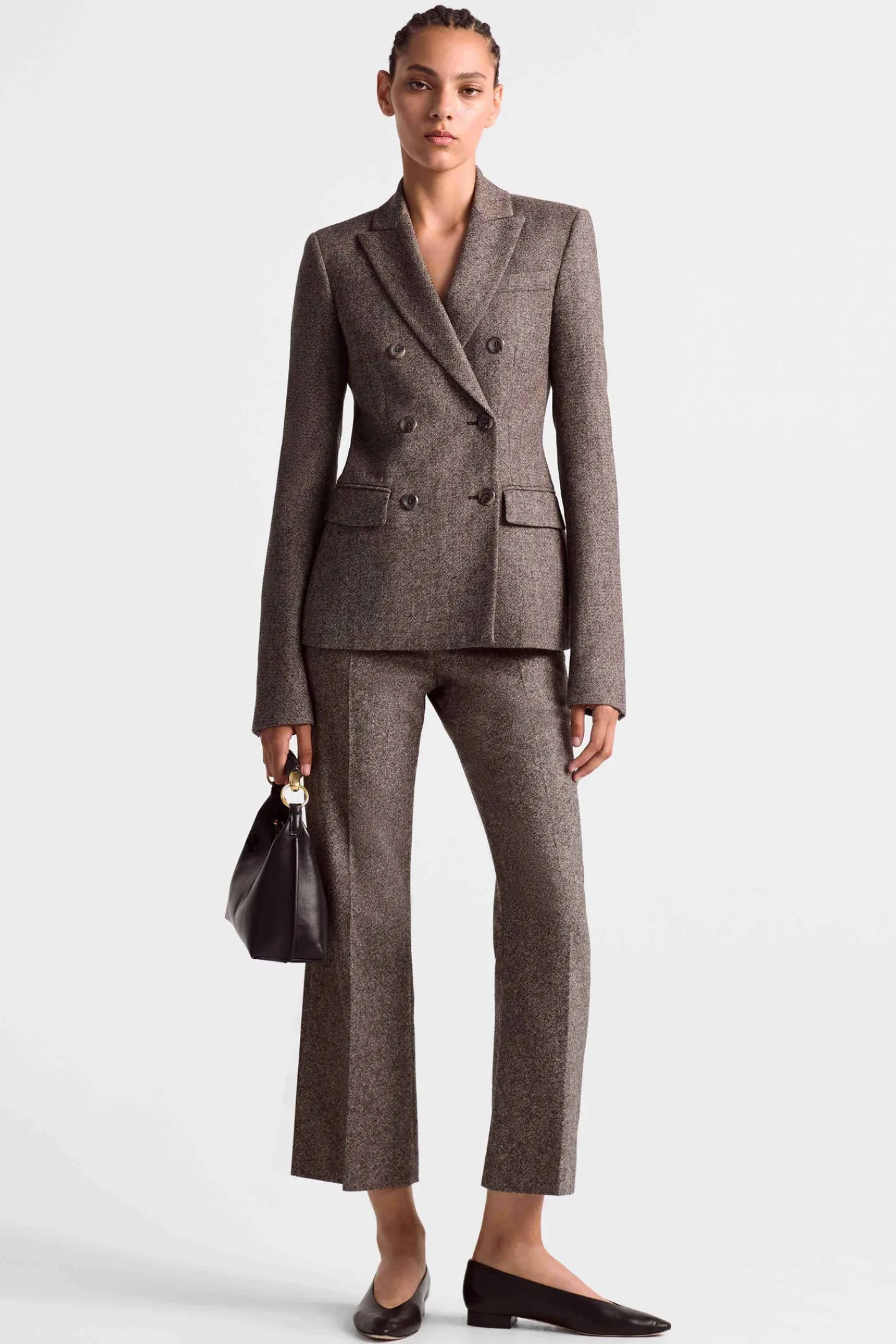 Altuzarra Pants*Fossett Pant BlackTweed