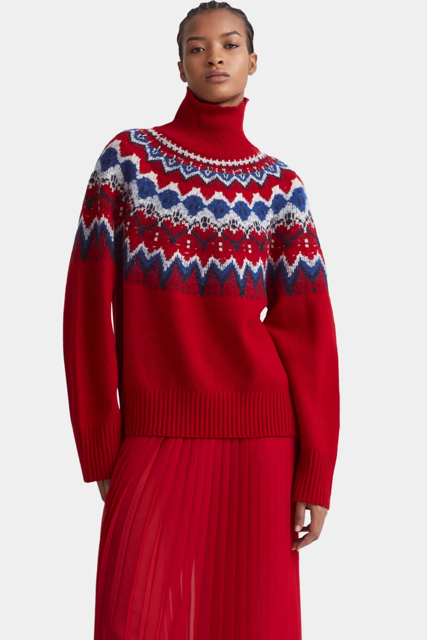 Altuzarra Knitwear|Tops*Soleil Sweater GrenadineFairisle