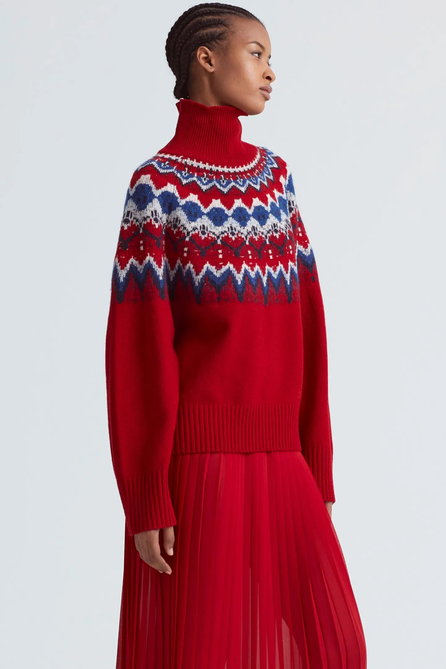 Altuzarra Knitwear|Tops*Soleil Sweater GrenadineFairisle