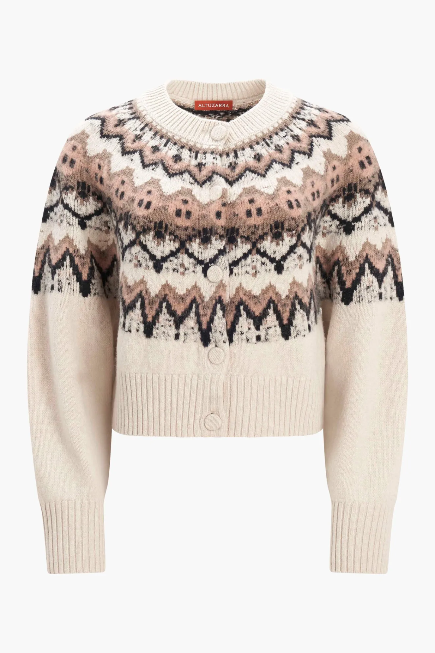 Altuzarra Knitwear|Tops*Barnum Sweater IvoryFairisle