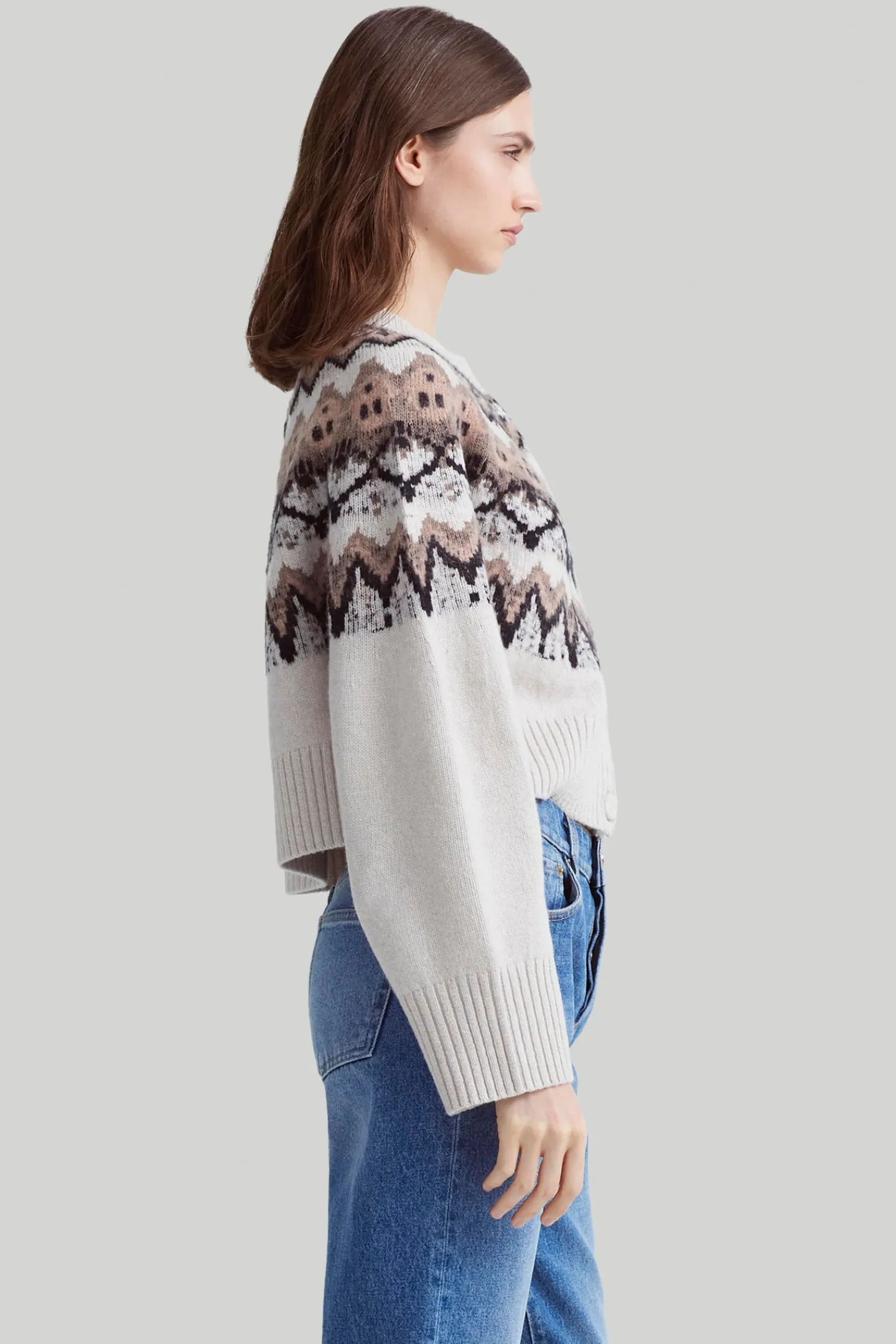 Altuzarra Knitwear|Tops*Barnum Sweater IvoryFairisle