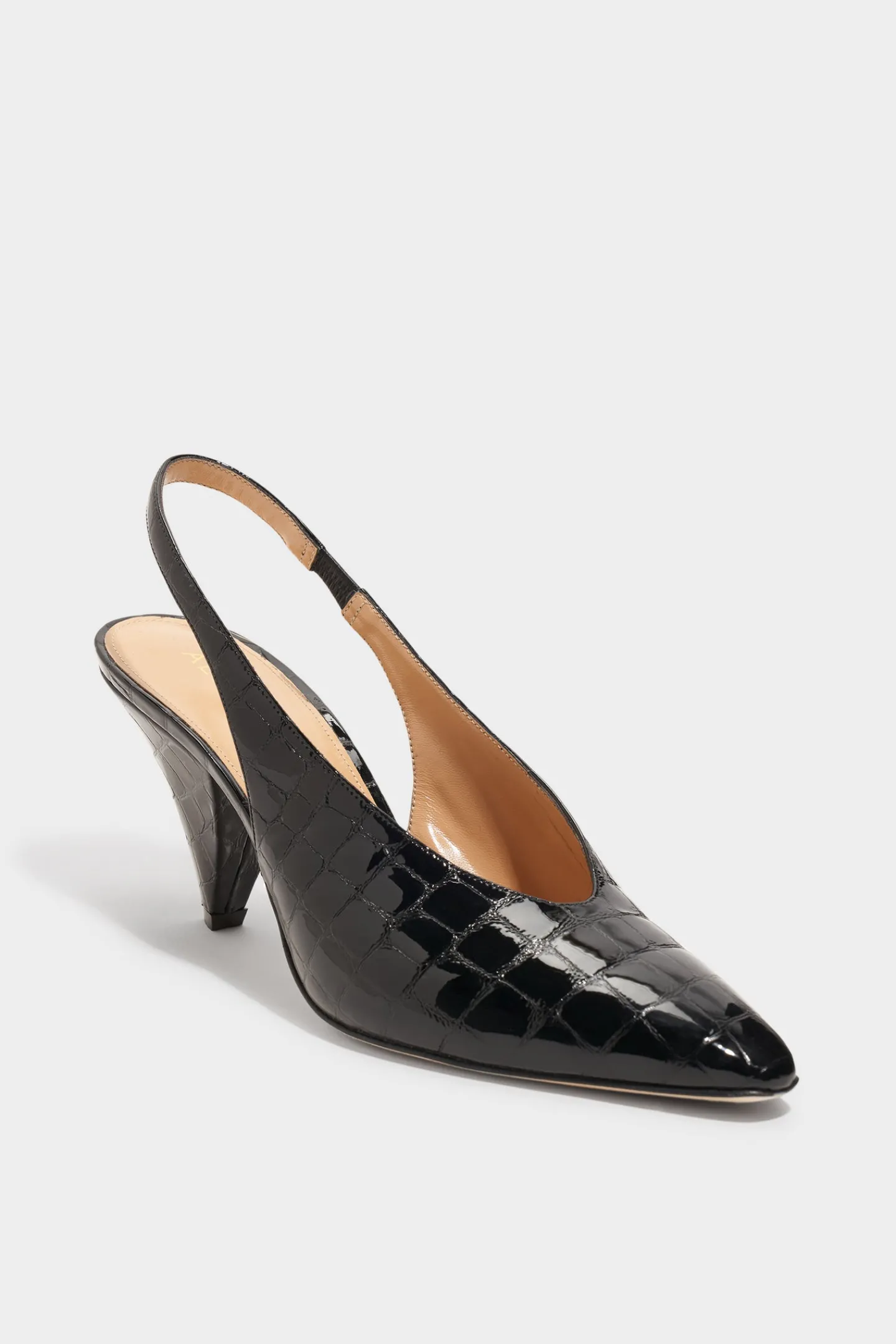 Altuzarra Shoes*Slingback Heel BlackCroc