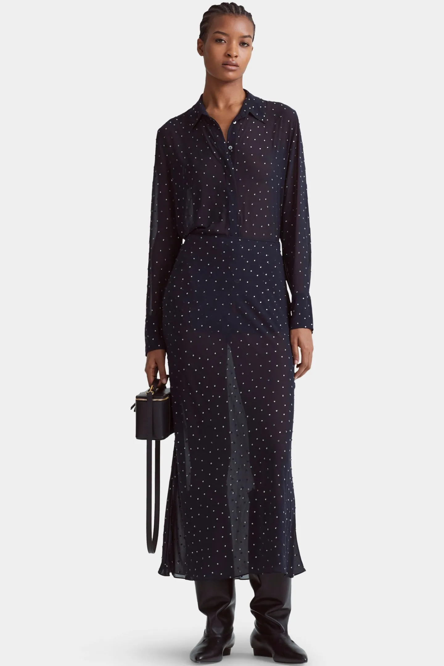 Altuzarra Skirts*Kinski Skirt Navy