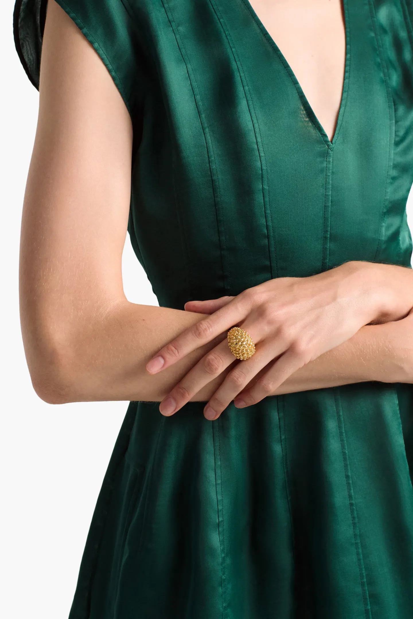 Altuzarra Jewelry*Textured Ring Gold