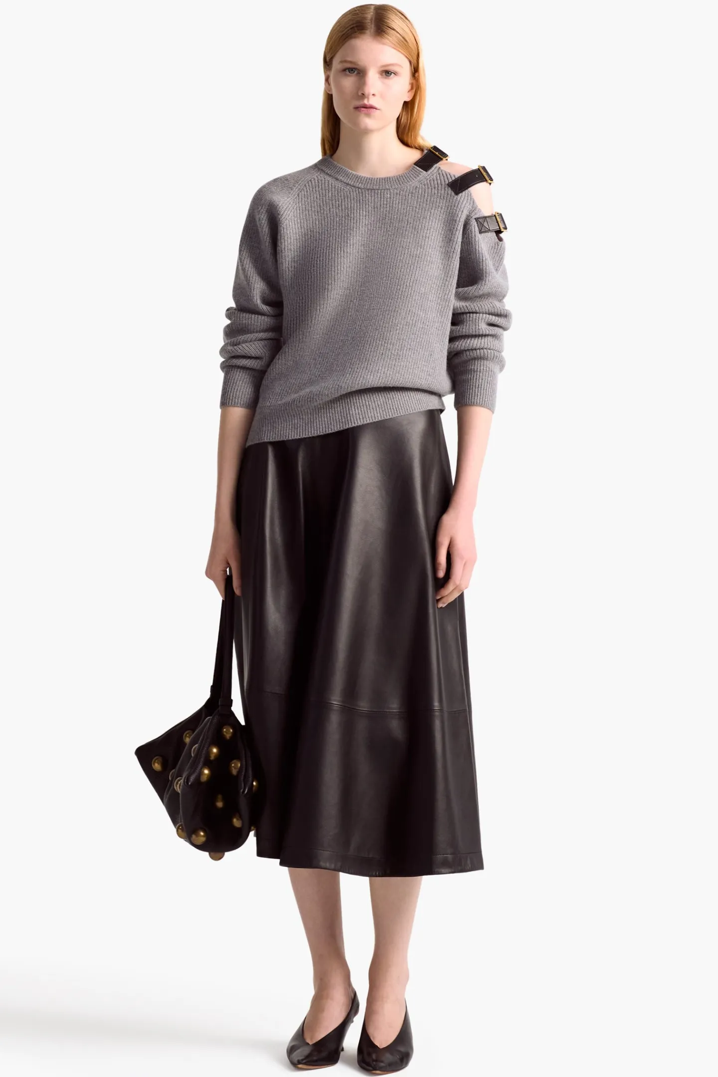 Altuzarra Knitwear|Tops*Ness Sweater LightGreyMelange